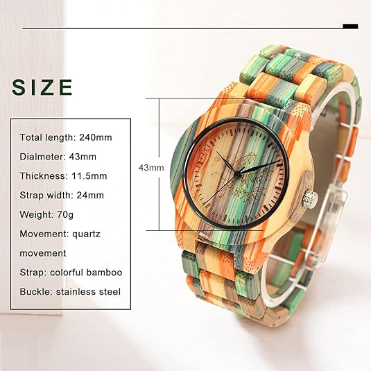 UXD Exotic Earthy Wooden Watch