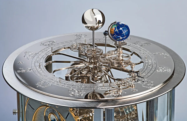 Hermle Tellurium II Mechanical Clock - Made in Germany
