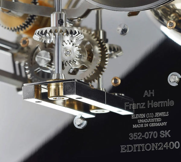 Hermle Tellurium II Mechanical Clock - Made in Germany