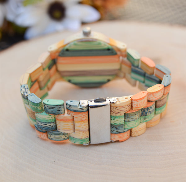 UXD Exotic Earthy Wooden Watch