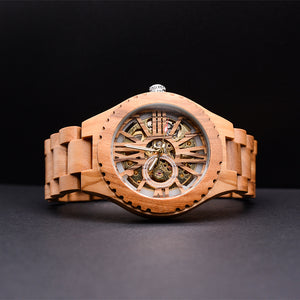 Watches For Men Premium Eco-Friendly Manual Mechanical Wooden Watches For Men | Urban Designer