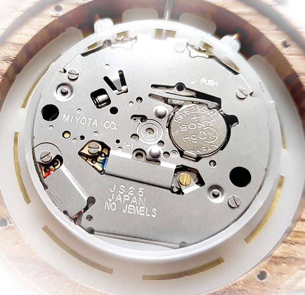 Classic Handmade Minimalist Wooden Watch with Premium Leather Band