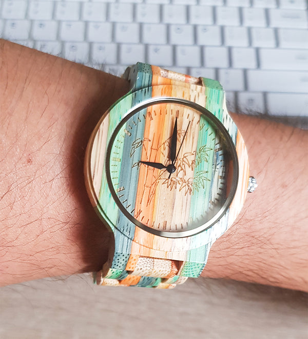 UXD Exotic Earthy Wooden Watch