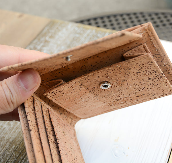 Eco friendly Vegan Cork Wallet