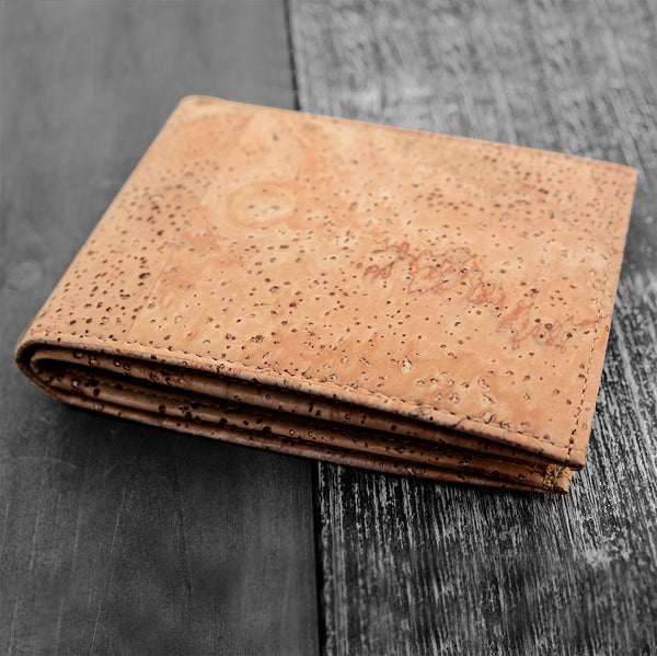 Eco friendly Vegan Cork Wallet