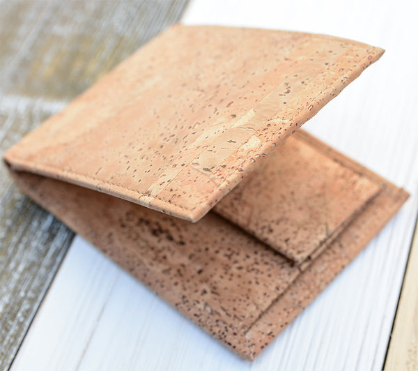 Eco friendly Vegan Cork Wallet