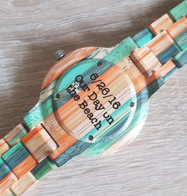 UXD Exotic Earthy Wooden Watch