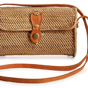 Womens Handmade Fashion Rattan Bag