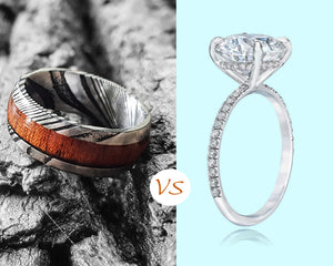 Get a Wooden Wedding ring or Diamond ring?