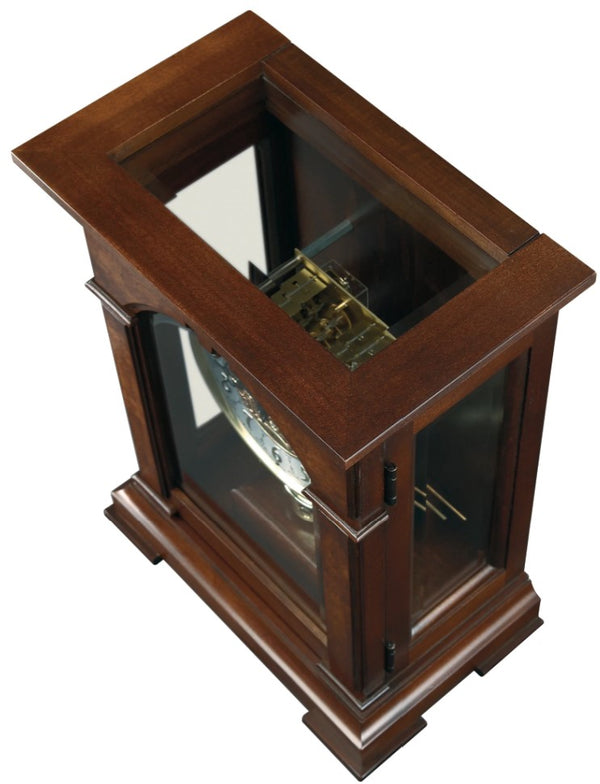 Emporia Mantel Clock,Key-Wound, Single-Chime Movement