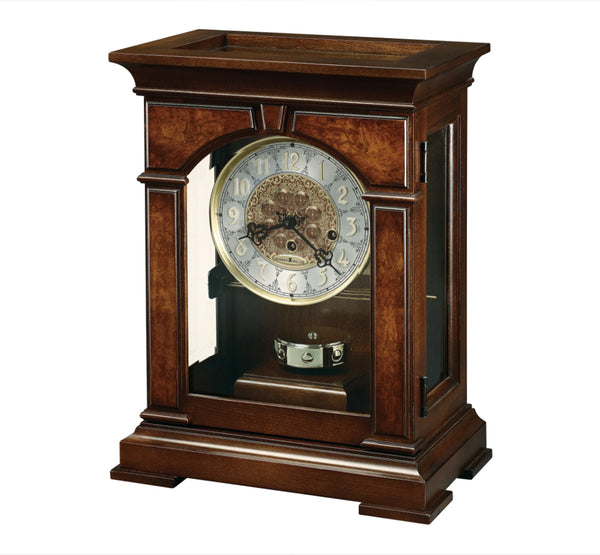 Emporia Mantel Clock,Key-Wound, Single-Chime Movement