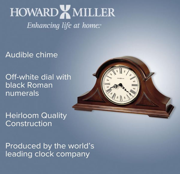 Howard Miller Burton II Mantel Clock