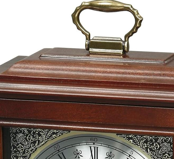 Graham Bracket Mantel Clock,Key-Wound, Single-Chime Movement