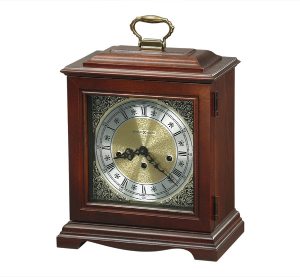 Graham Bracket Mantel Clock,Key-Wound, Single-Chime Movement