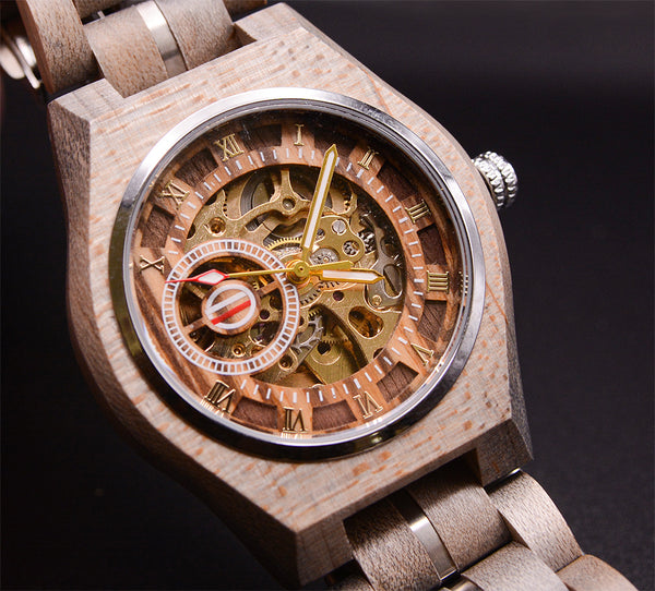 Everwood Mechanical Wooden Watch