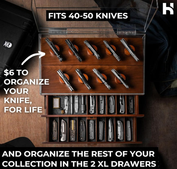 Armada Premium Pocket Knife Display Case