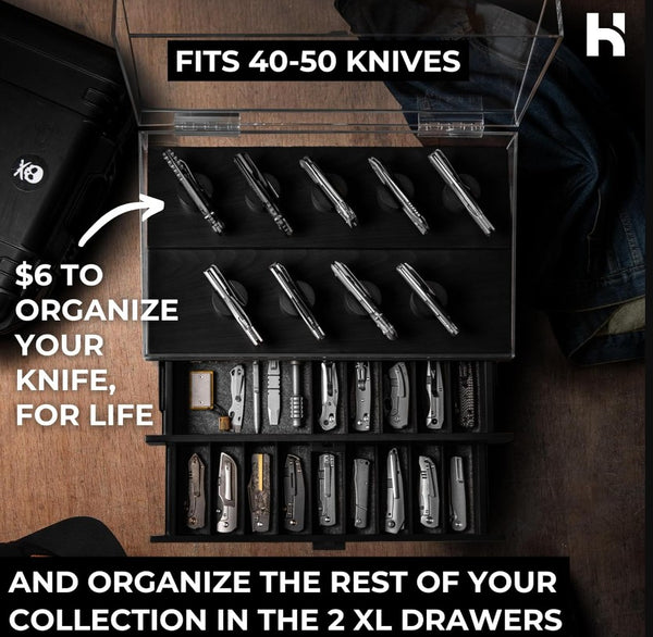 Armada Premium Pocket Knife Display Case