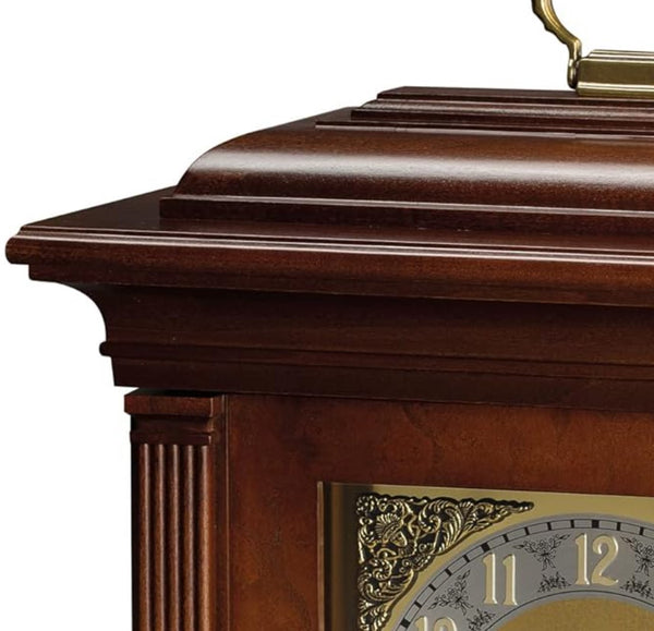 Howard Miller Thomas Tompion Mantel Clock,Key-Wound,Triple-Chime Movement