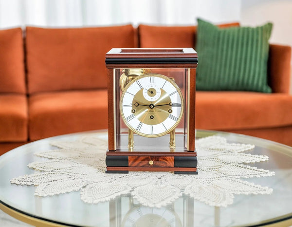 Hermle Bergamo Mantel Clock | German Mechanical Westminster Chiming Clock