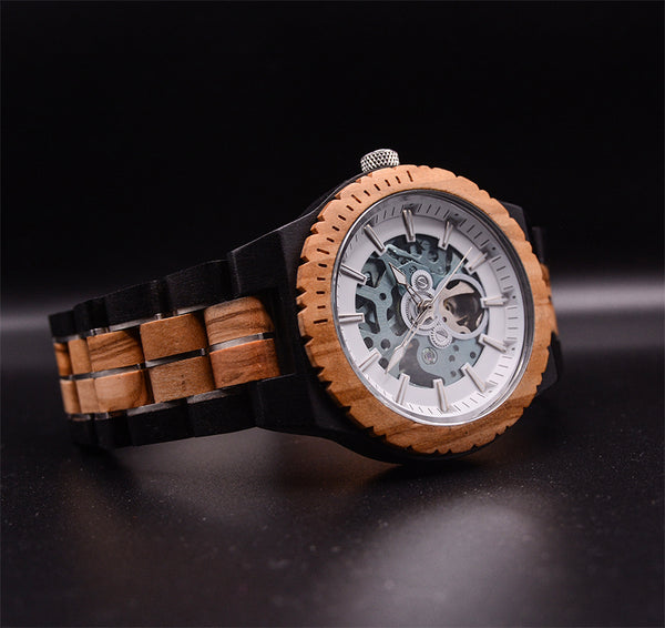 Lushwood Mechanical Wooden Watch