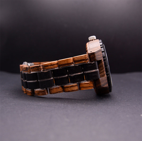 Forest Horizon Mechanical Wooden Watch