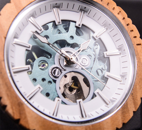 Lushwood Mechanical Wooden Watch