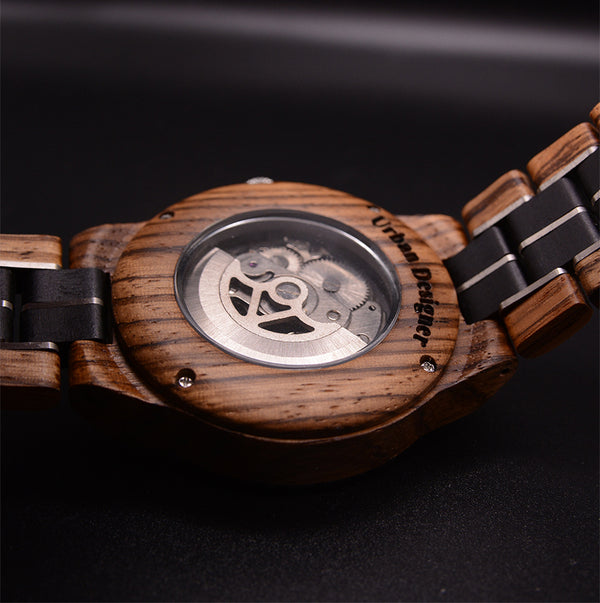 Forest Horizon Mechanical Wooden Watch