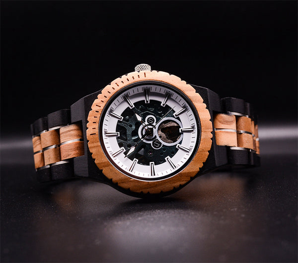 Lushwood Mechanical Wooden Watch