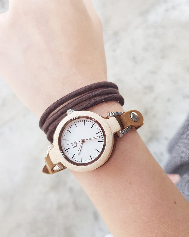 Goods Gift For Girlfriend Birthday|luxury Poedagar Women's Quartz Watch -  Waterproof Leather, Diamond Dial, Gift For Girlfriend