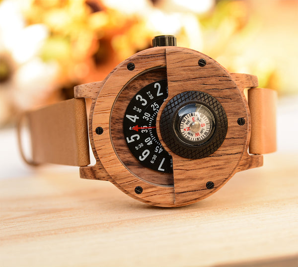 Groomsmen Compass Watches With Personalized Engraving