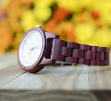 UDX Rose Wooden Watch For Women