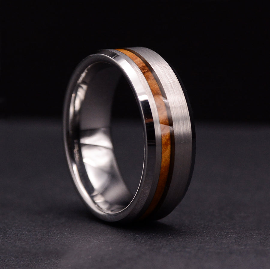 MNH Tungsten Carbide Rings Men 6mm Wedding Band Comfort Fit Matte Finish  Bands Engagement Jewelry : Amazon.in: Jewellery
