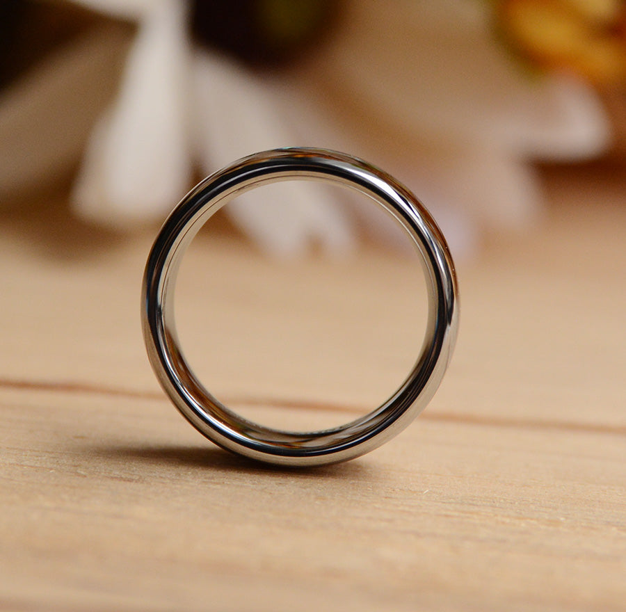 Mode 8mm inleg hout imitatie shell patroon trouwring voor mannen sieraden accessoires klassieke roestvrij stalen ringen Mode 8mm inleg hout imitatie shell patroon trouwring voor mannen sieraden accessoires klassieke roestvrij stalen ringen