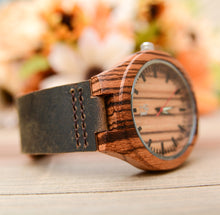 Groomsmen Watches - Engraved Wood Watches For Groomsmen With Premium Leather Band