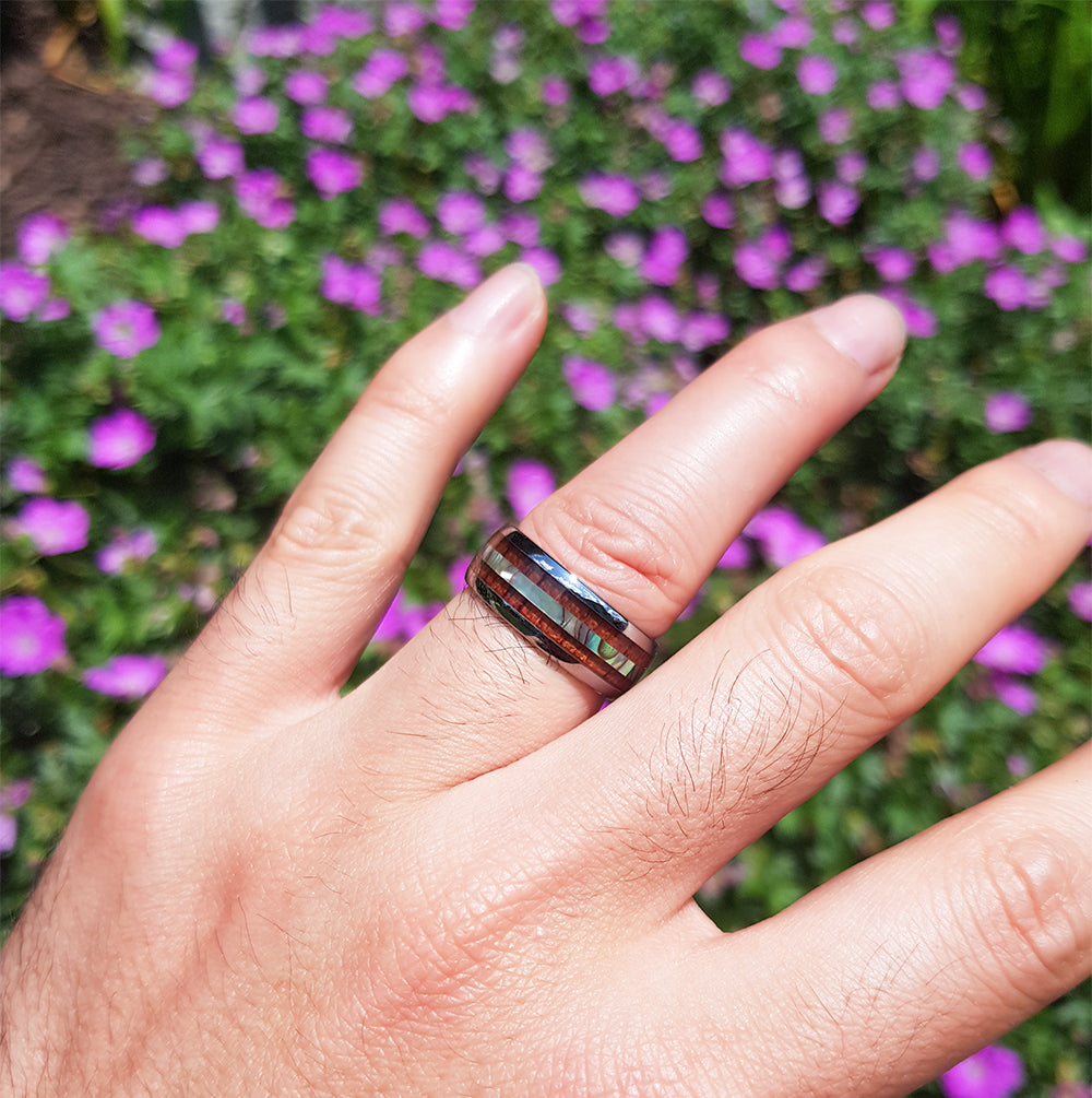 Zilveren ring versteend hout maat 19 | vierkant 1,6 x 1,6 cm - Spiritual Garden Zilveren ring versteend hout maat 19 | vierkant 1,6 x 1,6 cm - Spiritual Garden